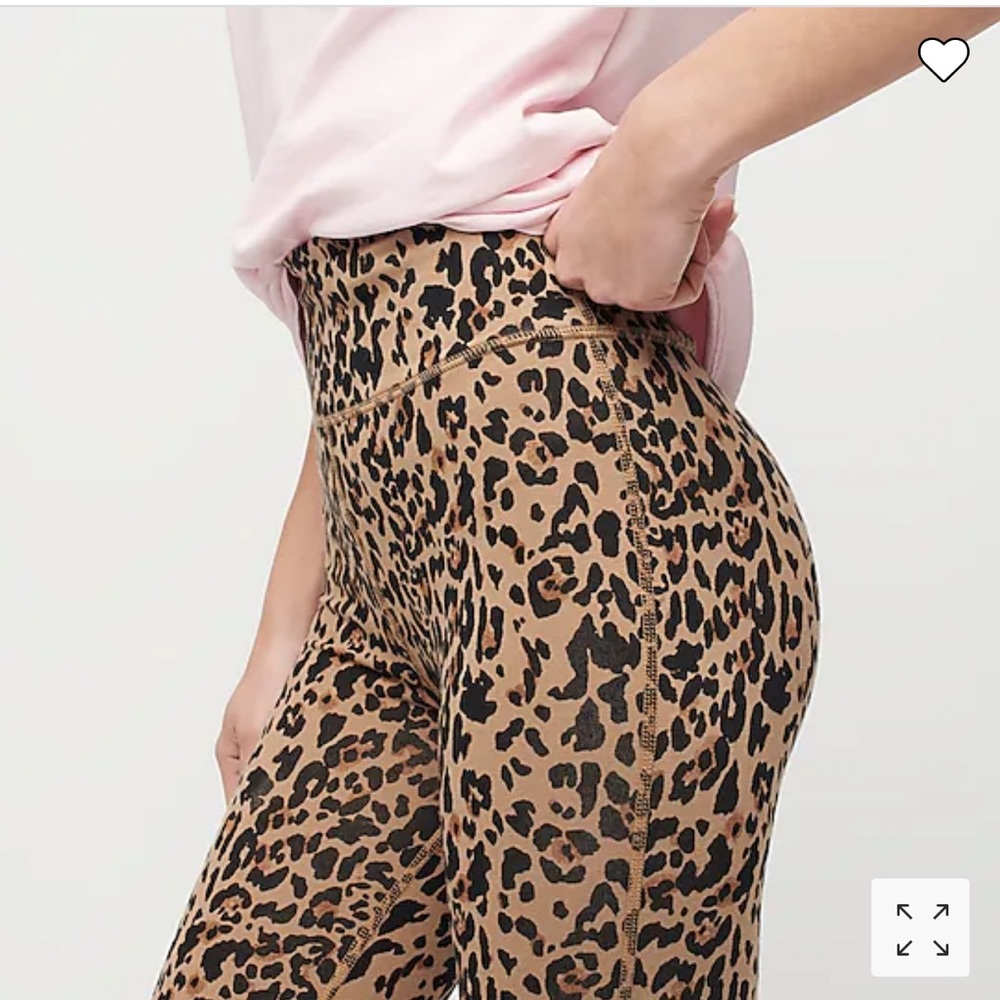 J. Crew High Rise Leggings in Leopard XS